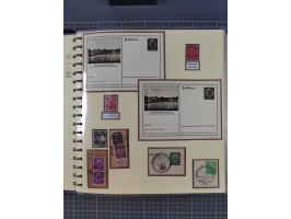 1875/45, umfangreiche Sammlung mit einigen hundert Briefen, Karten und Ganzsachen sowie einigen Briefstücken und losen Marken