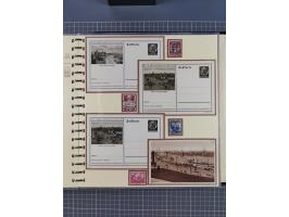 1875/45, umfangreiche Sammlung mit einigen hundert Briefen, Karten und Ganzsachen sowie einigen Briefstücken und losen Marken