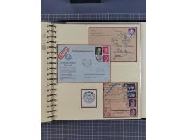 1875/45, umfangreiche Sammlung mit einigen hundert Briefen, Karten und Ganzsachen sowie einigen Briefstücken und losen Marken