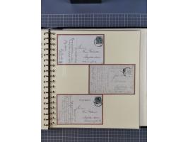 1875/45, umfangreiche Sammlung mit einigen hundert Briefen, Karten und Ganzsachen sowie einigen Briefstücken und losen Marken