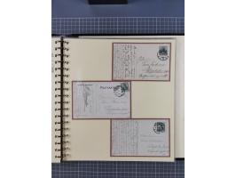 1875/45, umfangreiche Sammlung mit einigen hundert Briefen, Karten und Ganzsachen sowie einigen Briefstücken und losen Marken