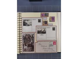 1875/45, umfangreiche Sammlung mit einigen hundert Briefen, Karten und Ganzsachen sowie einigen Briefstücken und losen Marken