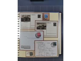 1875/45, umfangreiche Sammlung mit einigen hundert Briefen, Karten und Ganzsachen sowie einigen Briefstücken und losen Marken