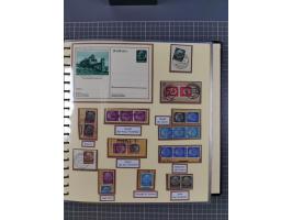 1875/45, umfangreiche Sammlung mit einigen hundert Briefen, Karten und Ganzsachen sowie einigen Briefstücken und losen Marken