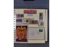 1875/45, umfangreiche Sammlung mit einigen hundert Briefen, Karten und Ganzsachen sowie einigen Briefstücken und losen Marken