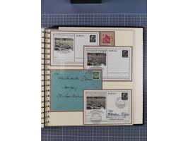 1875/45, umfangreiche Sammlung mit einigen hundert Briefen, Karten und Ganzsachen sowie einigen Briefstücken und losen Marken