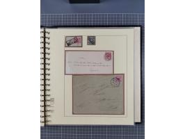 1875/45, umfangreiche Sammlung mit einigen hundert Briefen, Karten und Ganzsachen sowie einigen Briefstücken und losen Marken