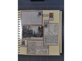 1875/45, umfangreiche Sammlung mit einigen hundert Briefen, Karten und Ganzsachen sowie einigen Briefstücken und losen Marken