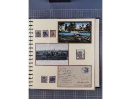 1875/45, umfangreiche Sammlung mit einigen hundert Briefen, Karten und Ganzsachen sowie einigen Briefstücken und losen Marken