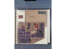 1875/45, umfangreiche Sammlung mit einigen hundert Briefen, Karten und Ganzsachen sowie einigen Briefstücken und losen Marken