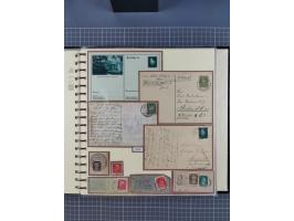 1875/45, umfangreiche Sammlung mit einigen hundert Briefen, Karten und Ganzsachen sowie einigen Briefstücken und losen Marken