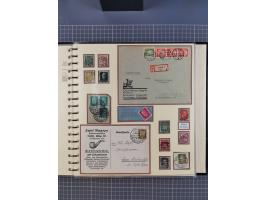 1875/45, umfangreiche Sammlung mit einigen hundert Briefen, Karten und Ganzsachen sowie einigen Briefstücken und losen Marken