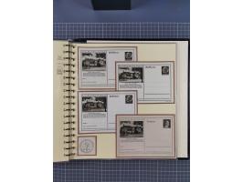 1875/45, umfangreiche Sammlung mit einigen hundert Briefen, Karten und Ganzsachen sowie einigen Briefstücken und losen Marken