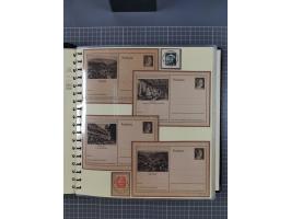 1875/45, umfangreiche Sammlung mit einigen hundert Briefen, Karten und Ganzsachen sowie einigen Briefstücken und losen Marken