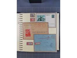 1875/45, umfangreiche Sammlung mit einigen hundert Briefen, Karten und Ganzsachen sowie einigen Briefstücken und losen Marken