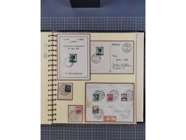 1875/45, umfangreiche Sammlung mit einigen hundert Briefen, Karten und Ganzsachen sowie einigen Briefstücken und losen Marken