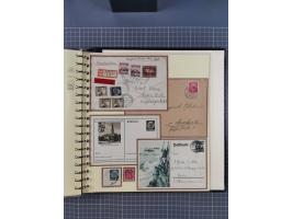 1875/45, umfangreiche Sammlung mit einigen hundert Briefen, Karten und Ganzsachen sowie einigen Briefstücken und losen Marken