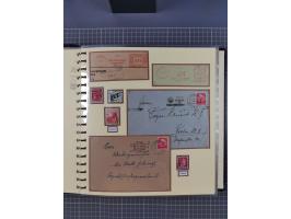 1875/45, umfangreiche Sammlung mit einigen hundert Briefen, Karten und Ganzsachen sowie einigen Briefstücken und losen Marken