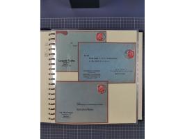 1875/45, umfangreiche Sammlung mit einigen hundert Briefen, Karten und Ganzsachen sowie einigen Briefstücken und losen Marken