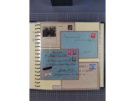 1875/45, umfangreiche Sammlung mit einigen hundert Briefen, Karten und Ganzsachen sowie einigen Briefstücken und losen Marken