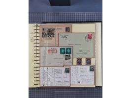 1875/45, umfangreiche Sammlung mit einigen hundert Briefen, Karten und Ganzsachen sowie einigen Briefstücken und losen Marken