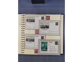 1875/45, umfangreiche Sammlung mit einigen hundert Briefen, Karten und Ganzsachen sowie einigen Briefstücken und losen Marken