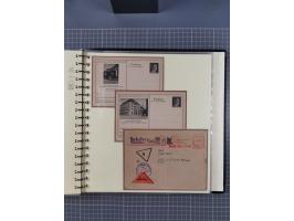 1875/45, umfangreiche Sammlung mit einigen hundert Briefen, Karten und Ganzsachen sowie einigen Briefstücken und losen Marken