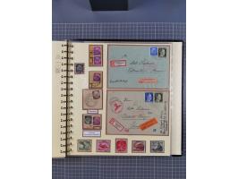 1875/45, umfangreiche Sammlung mit einigen hundert Briefen, Karten und Ganzsachen sowie einigen Briefstücken und losen Marken