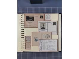 1875/45, umfangreiche Sammlung mit einigen hundert Briefen, Karten und Ganzsachen sowie einigen Briefstücken und losen Marken