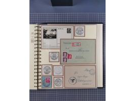 1875/45, umfangreiche Sammlung mit einigen hundert Briefen, Karten und Ganzsachen sowie einigen Briefstücken und losen Marken