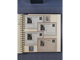 1875/45, umfangreiche Sammlung mit einigen hundert Briefen, Karten und Ganzsachen sowie einigen Briefstücken und losen Marken