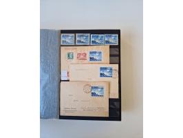 1949/90, umfangreiche gestempelte und zusätzlich postfrisch/ungebrauchte Sammlung mit einigen Doubletten und sehr vielen Brie