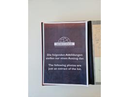 1949/90, umfangreiche gestempelte und zusätzlich postfrisch/ungebrauchte Sammlung mit einigen Doubletten und sehr vielen Brie