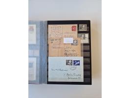 1949/90, umfangreiche gestempelte und zusätzlich postfrisch/ungebrauchte Sammlung mit einigen Doubletten und sehr vielen Brie