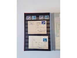 1949/90, umfangreiche gestempelte und zusätzlich postfrisch/ungebrauchte Sammlung mit einigen Doubletten und sehr vielen Brie