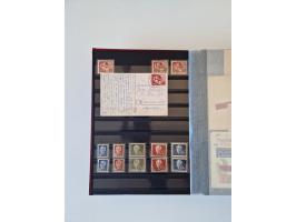1949/90, umfangreiche gestempelte und zusätzlich postfrisch/ungebrauchte Sammlung mit einigen Doubletten und sehr vielen Brie