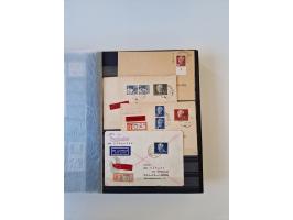 1949/90, umfangreiche gestempelte und zusätzlich postfrisch/ungebrauchte Sammlung mit einigen Doubletten und sehr vielen Brie