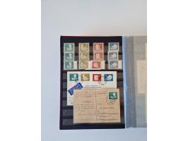 1949/90, umfangreiche gestempelte und zusätzlich postfrisch/ungebrauchte Sammlung mit einigen Doubletten und sehr vielen Brie