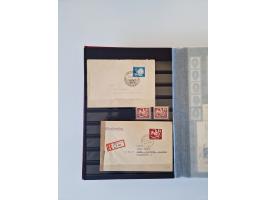 1949/90, umfangreiche gestempelte und zusätzlich postfrisch/ungebrauchte Sammlung mit einigen Doubletten und sehr vielen Brie