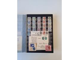 1949/90, umfangreiche gestempelte und zusätzlich postfrisch/ungebrauchte Sammlung mit einigen Doubletten und sehr vielen Brie