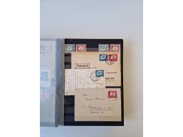 1949/90, umfangreiche gestempelte und zusätzlich postfrisch/ungebrauchte Sammlung mit einigen Doubletten und sehr vielen Brie