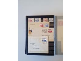 1949/90, umfangreiche gestempelte und zusätzlich postfrisch/ungebrauchte Sammlung mit einigen Doubletten und sehr vielen Brie