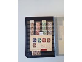 1949/90, umfangreiche gestempelte und zusätzlich postfrisch/ungebrauchte Sammlung mit einigen Doubletten und sehr vielen Brie