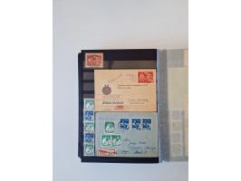 1949/90, umfangreiche gestempelte und zusätzlich postfrisch/ungebrauchte Sammlung mit einigen Doubletten und sehr vielen Brie