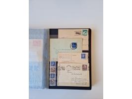 1949/90, umfangreiche gestempelte und zusätzlich postfrisch/ungebrauchte Sammlung mit einigen Doubletten und sehr vielen Brie