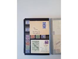 1949/90, umfangreiche gestempelte und zusätzlich postfrisch/ungebrauchte Sammlung mit einigen Doubletten und sehr vielen Brie