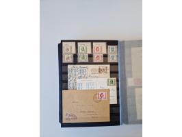 1949/90, umfangreiche gestempelte und zusätzlich postfrisch/ungebrauchte Sammlung mit einigen Doubletten und sehr vielen Brie