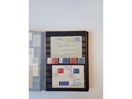 1949/90, umfangreiche gestempelte und zusätzlich postfrisch/ungebrauchte Sammlung mit einigen Doubletten und sehr vielen Brie