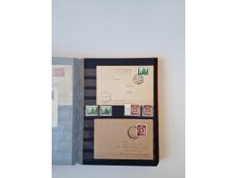 1949/90, umfangreiche gestempelte und zusätzlich postfrisch/ungebrauchte Sammlung mit einigen Doubletten und sehr vielen Brie