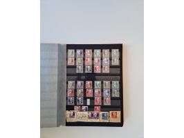 1949/90, umfangreiche gestempelte und zusätzlich postfrisch/ungebrauchte Sammlung mit einigen Doubletten und sehr vielen Brie